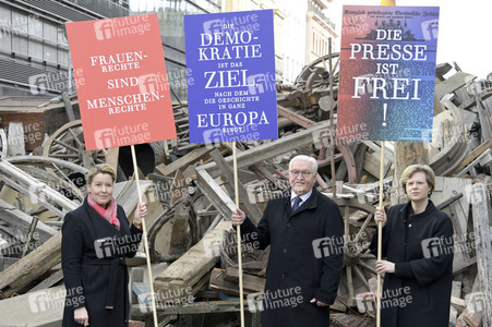 Eröffnung des Wochenendes für die Demokratie in Berlin