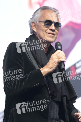 Auftriit von Andrea Bocelli in New York