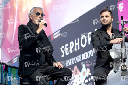 Auftriit von Andrea Bocelli in New York