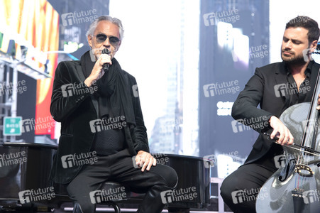 Auftriit von Andrea Bocelli in New York