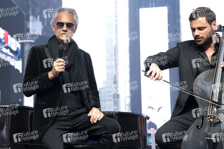 Auftriit von Andrea Bocelli in New York