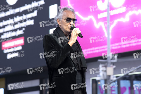 Auftriit von Andrea Bocelli in New York