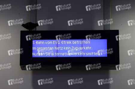 EVG Warnstreik in Berlin