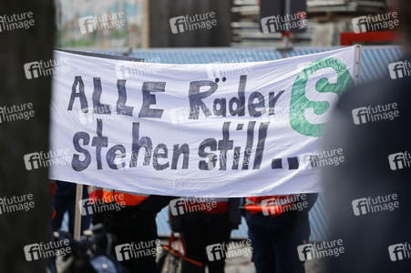 EVG Warnstreik in Berlin