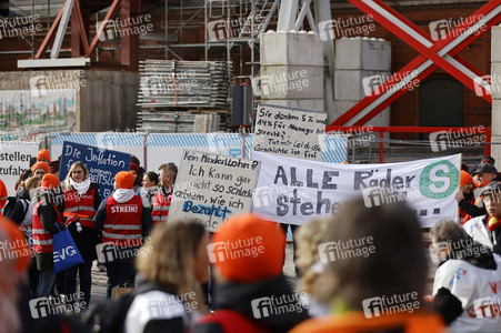 EVG Warnstreik in Berlin