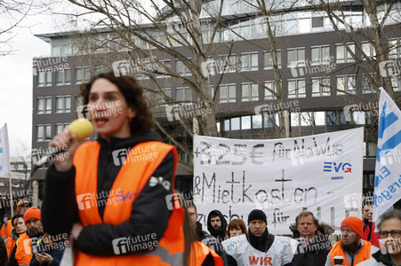 EVG Warnstreik in Berlin
