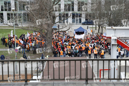 EVG Warnstreik in Berlin