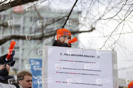 EVG Warnstreik in Berlin