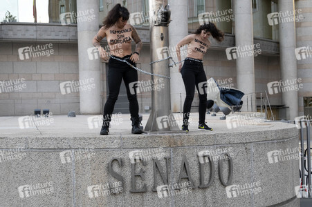 Femen Protestaktion in Madrid