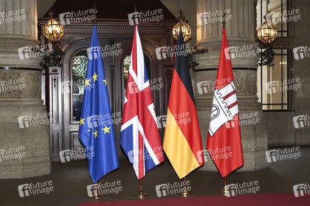 Staatsbesuch des britischen Königspaares in Hamburg
