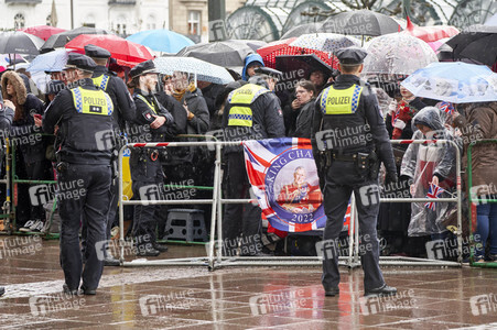 Staatsbesuch des britischen Königspaares in Hamburg
