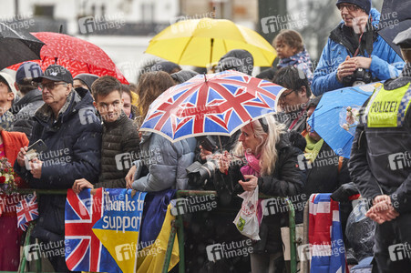 Staatsbesuch des britischen Königspaares in Hamburg