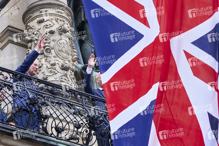 Staatsbesuch des britischen Königspaares in Hamburg