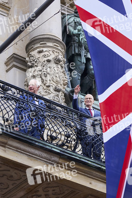 Staatsbesuch des britischen Königspaares in Hamburg