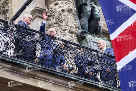 Staatsbesuch des britischen Königspaares in Hamburg