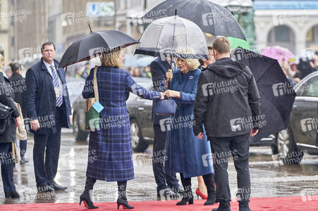 Staatsbesuch des britischen Königspaares in Hamburg