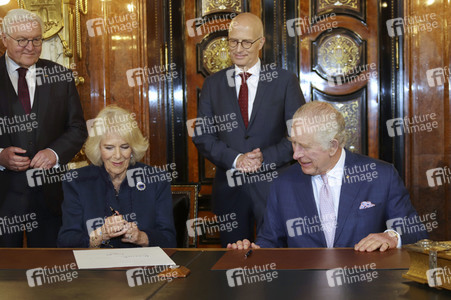 Staatsbesuch des britischen Königspaares in Hamburg