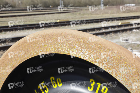 Symbolfoto Eisenbahnrad