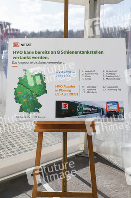 Eröffnung Lok-Tankstelle in München