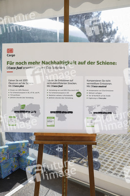 Eröffnung Lok-Tankstelle in München