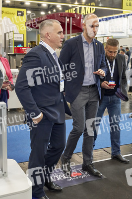 Ukrainische Delegation aus Mykolajiw auf der Hannover Messe 2023