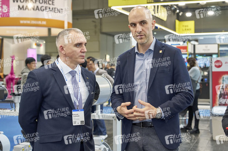 Ukrainische Delegation aus Mykolajiw auf der Hannover Messe 2023