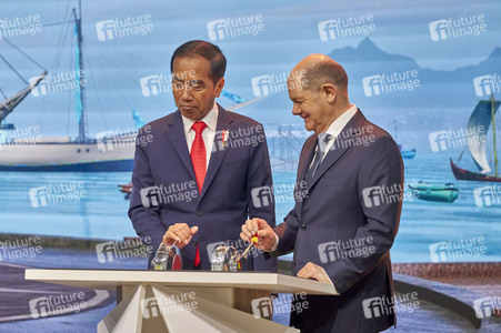 Eröffnungsrundgang auf der Hannover Messe 2023