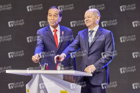 Eröffnungsrundgang auf der Hannover Messe 2023