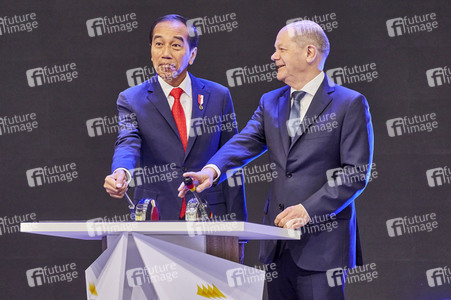 Eröffnungsrundgang auf der Hannover Messe 2023