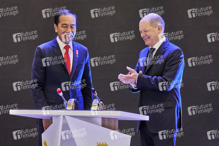 Eröffnungsrundgang auf der Hannover Messe 2023