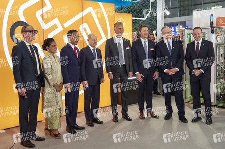 Eröffnungsrundgang auf der Hannover Messe 2023