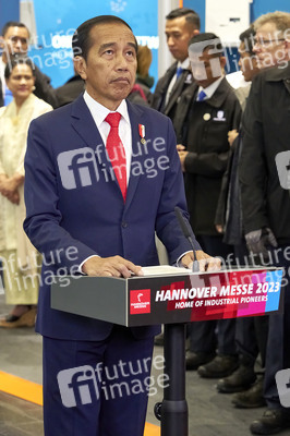 Eröffnungsrundgang auf der Hannover Messe 2023