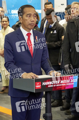 Eröffnungsrundgang auf der Hannover Messe 2023