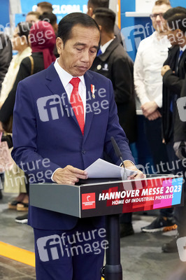 Eröffnungsrundgang auf der Hannover Messe 2023
