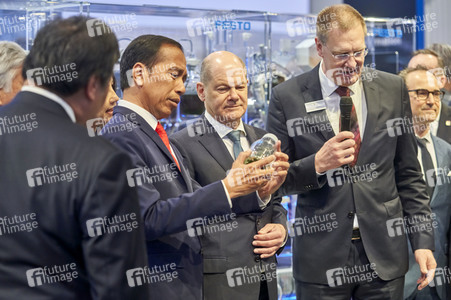 Eröffnungsrundgang auf der Hannover Messe 2023