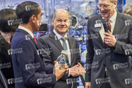 Eröffnungsrundgang auf der Hannover Messe 2023
