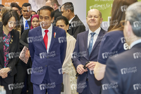 Eröffnungsrundgang auf der Hannover Messe 2023
