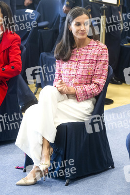 Königin Letizia von Spanien auf dem Luftwaffenstützpunkt Cuatro Vientos in Madrid