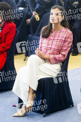 Königin Letizia von Spanien auf dem Luftwaffenstützpunkt Cuatro Vientos in Madrid