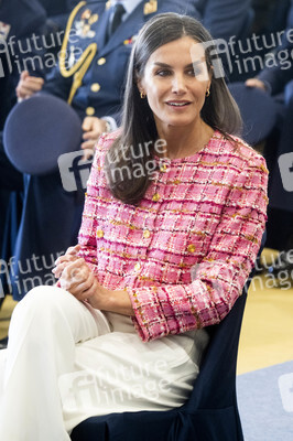 Königin Letizia von Spanien auf dem Luftwaffenstützpunkt Cuatro Vientos in Madrid
