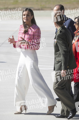 Königin Letizia von Spanien auf dem Luftwaffenstützpunkt Cuatro Vientos in Madrid