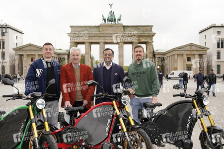 Fototermin mit eROCKIT Fahrzeugen in Berlin