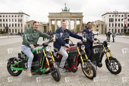 Fototermin mit eROCKIT Fahrzeugen in Berlin