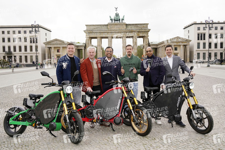 Fototermin mit eROCKIT Fahrzeugen in Berlin