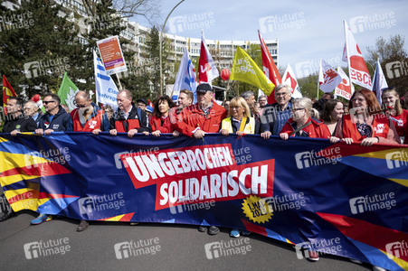 1. Mai Demo der Gewerkschaften in Berlin