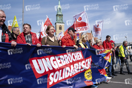 1. Mai Demo der Gewerkschaften in Berlin