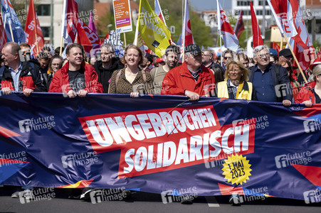 1. Mai Demo der Gewerkschaften in Berlin