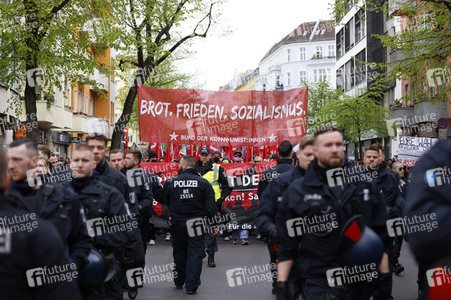 Revolutionäre 1. Mai Demonstration in Berlin