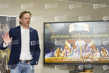 Pressekonferenz 'Aida - Das Arena Opern-Spektakel' in Hannover