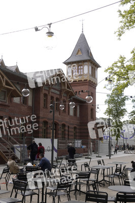Eröffnung von Biergarten und neu gestalteter Außenanlagen des Eierhäuschens in Berlin